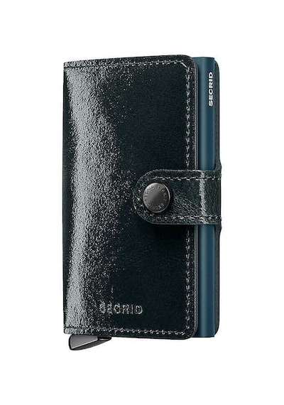 Secrid Premium Miniwallet+ Naplak Kartlık Cüzdan, Yeşil Çok Renkli