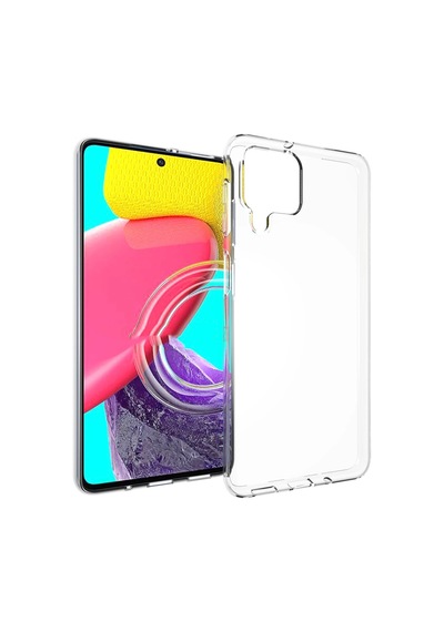 Samsung Galaxy Uyumlu M53 Kılıf 0.2 Mm Ultra İnce Şeffaf Silikon Kapak Şeffaf