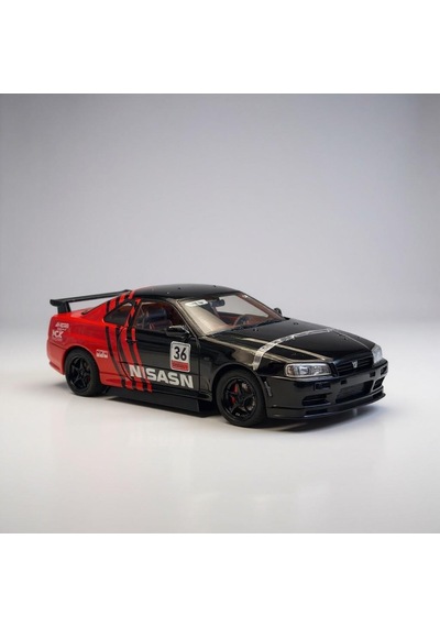 1901-412a Hobbıez World 1/24 R34 Racıng Edıtıo-ekn