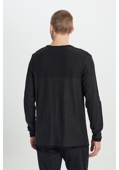 AC&Co / Altınyıldız Classics ERKEK SIYAH-ANTRASIT Standart Fit Normal Kesim Bisiklet Yaka Baskılı Triko Siyah - Antrasit AC&Co / Altınyıldız Classics ERKEK SIYAH-ANTRASIT Standart Fit Normal Kesim Bisiklet Yaka Baskılı Triko Siyah - Antrasit