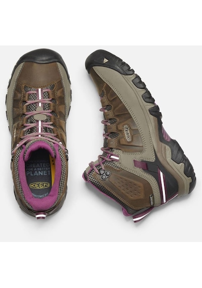 Keen Targhee Iıı Mid Wp Outdoor Kadın Bot 1018178 Gri