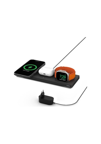 Belkin Bc Pro Magsafe 3in1 Kablosuz Şarj Pedi