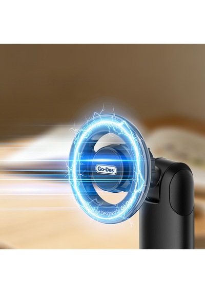 Go Des Gd-hd268 Taşınabilir Katlanabilir 360 Derece Dönebilen Magnetik Telefon Standı Siyah