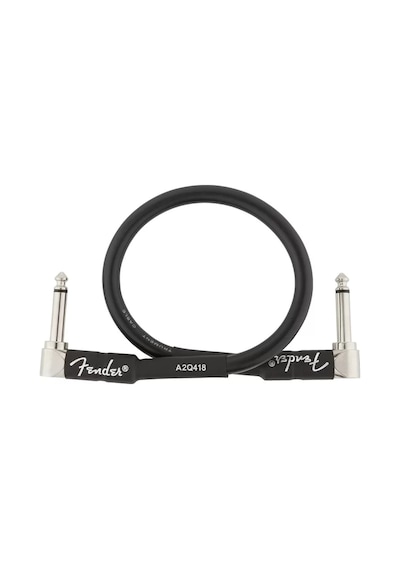 Fender Professional L/l Uçlu 30cm Siyah Patch Kablosu