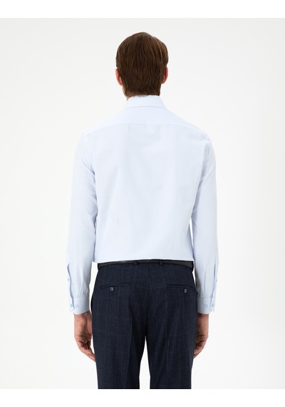 Pierre Cardin Erkek Açık Mavi Gömlek Desenli 50296573-vr003 Açık Mavi