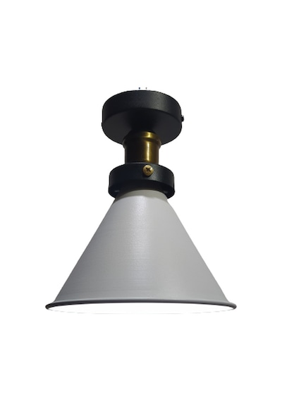 MYLİGHTS RETRO RUSTİK PLPFONYER TAVAN AVİZE ARMATÜR  18 CM EN Gri