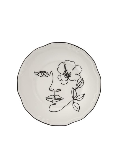 Face 6 Kişilik Pasta Takımı Weiß - White White
