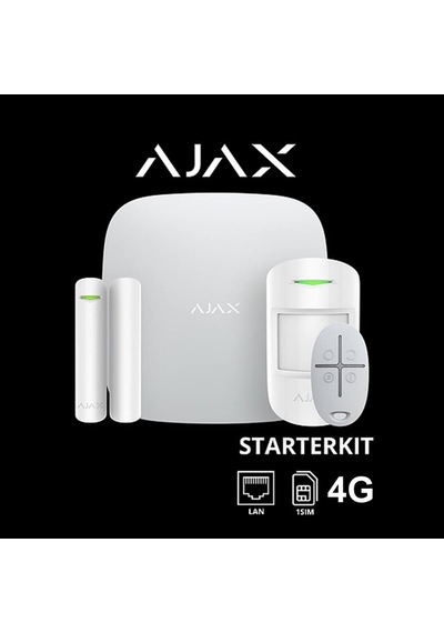 Ajax Starterkit 4g Alarm Seti Beyaz-218464