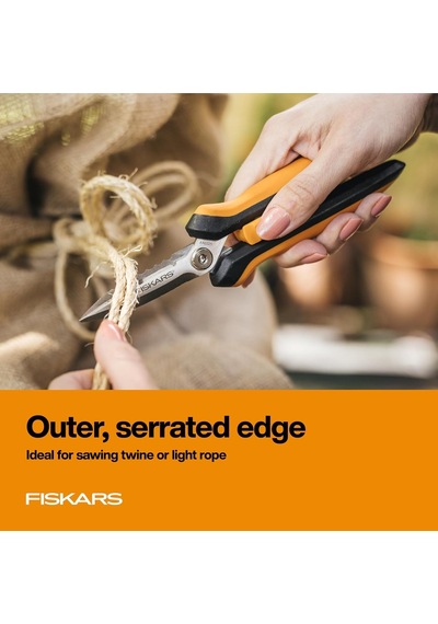 Fiskars Çok Amaçlı Bahçe Makası, Budama Makası, Ot Makası