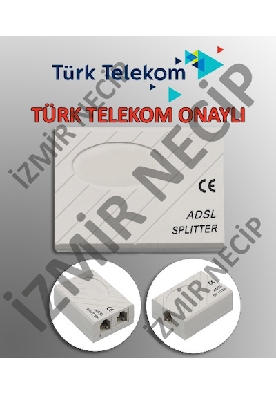 Adsl Spliter Kutusu Telefon Modem Ayırıcı Tt Oanylı A++