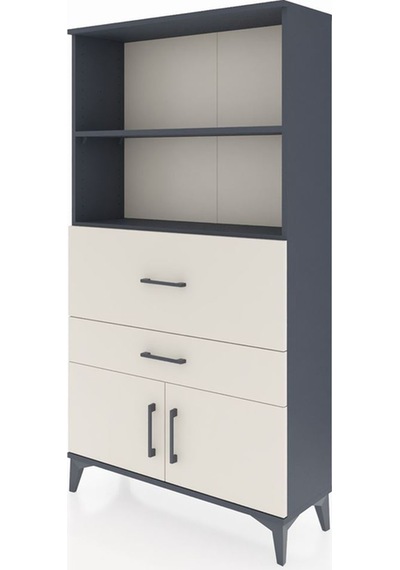 Arges Dolap 2 Raflı 2 Çekmeceli 2 Kapaklı 88x30x163 Antrasit-... Antrasit Arges Dolap 2 Raflı 2 Çekmeceli 2 Kapaklı 88x30x163 Antrasit-... Antrasit