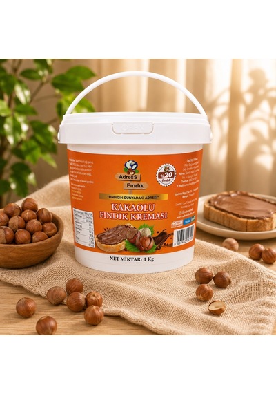 Adress Fındık Kakaolu Fındık Kreması 1 KG