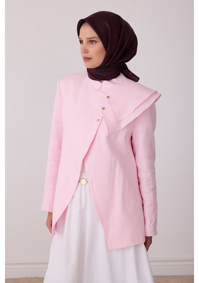 Belli Soyut Desen %100 Twill İpek Eşarp Be28 Bordo