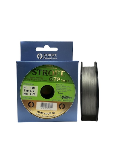 Stroft Gtp Typ E 150mt E2 0.10mm İp Misina Water Grey