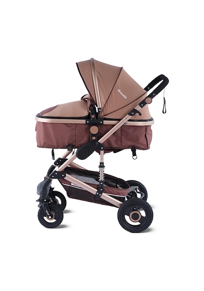 Baby Storch - Seyahat Sistem Bebek Arabası 3 İn 1 - Kahve/gold Renk