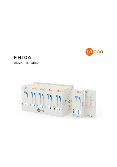 Lecoo EH104 Kablolu Type-C Kulak İçi Mikrofonlu Kulaklık