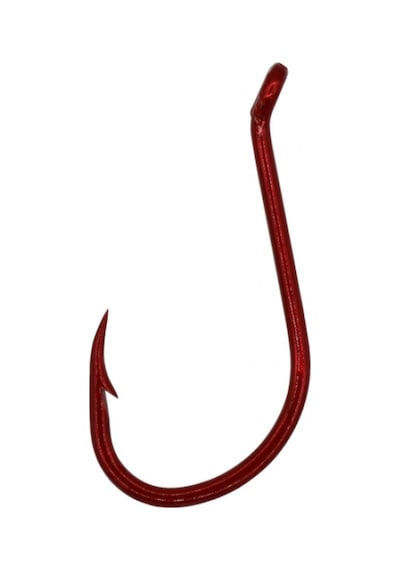 Kaido Red Octopus Beak Olta İğnesi 1102 10 Pcs No:4/0