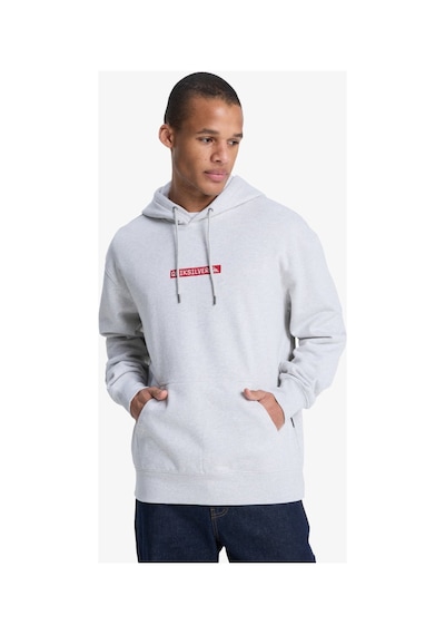 Quiksilver Fleece Top For Men Lıght Grey Heather
