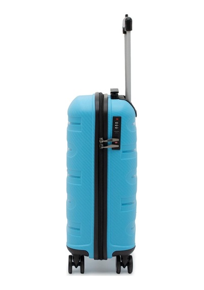 Cotpoly Artemis Pp Polipropilen&kırılmaz Kabin Boy Valiz 55 Cm Mavi