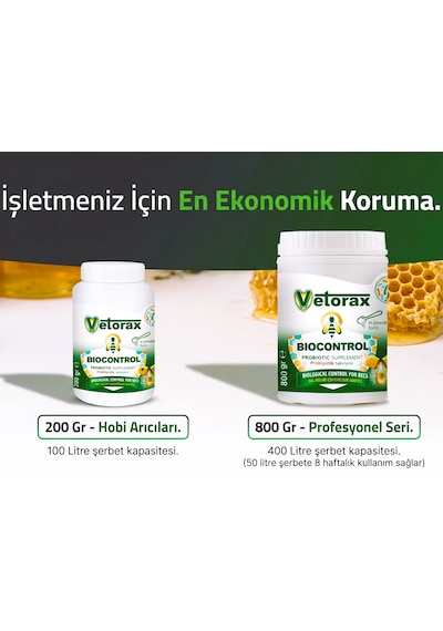Vetorax Bee Control Arılar İçin Probiyotik Yem Premiksi 200 G