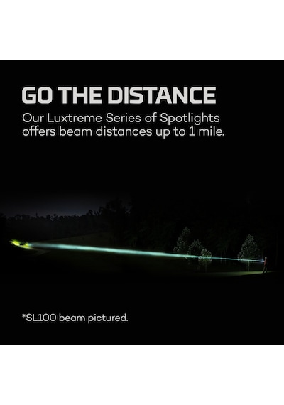 Nebo 1001 Sl100 Luxtreme Şarjlı Spot El Feneri 525 Lümen Siyah