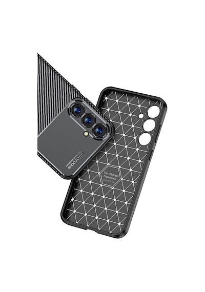 Zore Galaxy S23 Fe Uyumlu Nvth Negro Silikon Kılıf-siyah