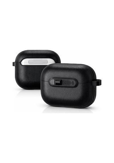 Samsung Galaxy Buds 3-pro-3 Fe İçin Horizontal-lock Kulaklık Kılıfı Çizilme Ve Darbe Önleyici Buds 3 Pro Koruyucu Elde Rahat Tutuş Sağlayan Kaydırmaz Kenar Tasarımlı Buds 3 Pro Kılıfı Siyah