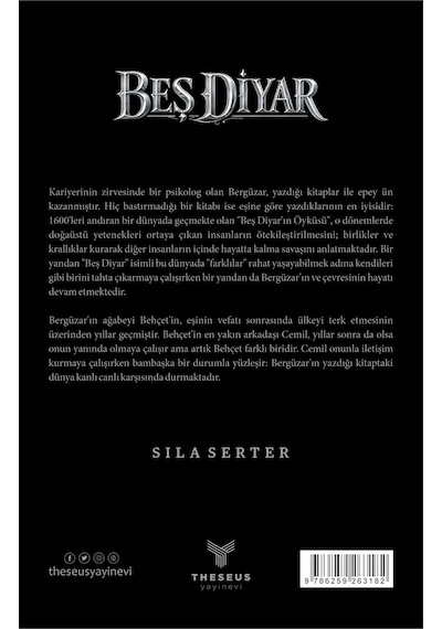 Beş Diyar - Sıla Serter - Theseus Yayınevi
