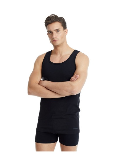 Blackspade Erkek Atlet Tender Cotton 9238 - Siyah