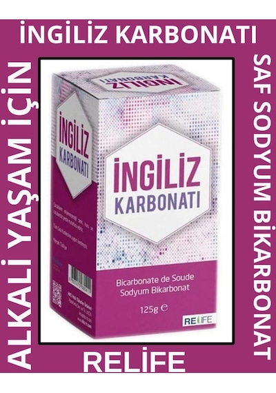 Re-Life Saf İngiliz Karbonatı 125 G