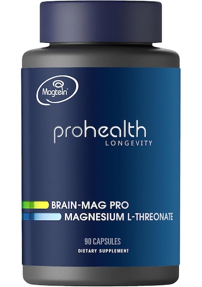 Prohealth Magnesium L-threonate Magtein Brain Health Cognitive Memory & Focus 90 Caps Aromasız