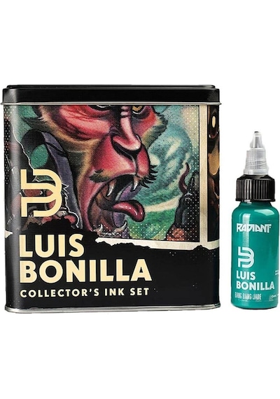 Luis Bonilla 15'lı Set - Radiant Tattoo Dövme Boyası Seti - 1oz/30ml
