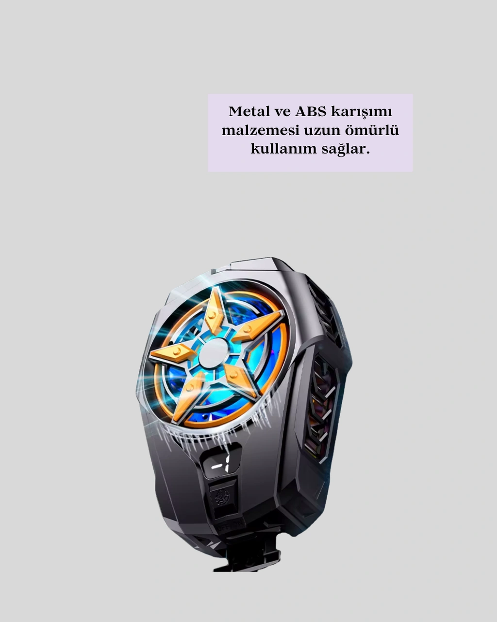 2 Kademeli Hız Ayarlı Taşınabilir Telefon Soğutucu Standart