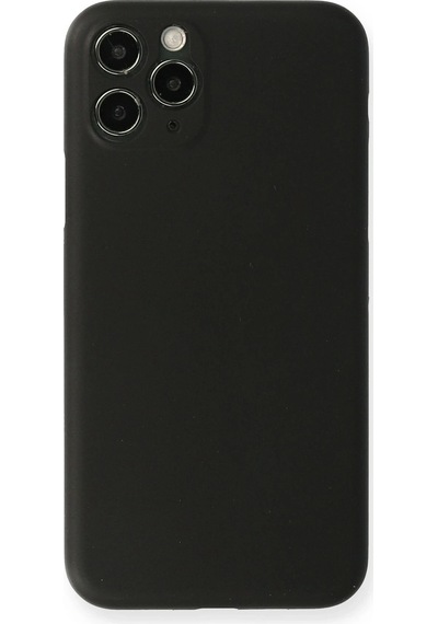 Cosmotex Newface Apple iPhone Uyumlu  11 Pro Kılıf Pp Ultra İnce Kapak - Siyah