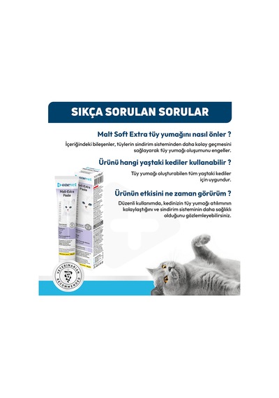 Onevet Kedi Maltı 50 Gr Tüy Yumağı Önleyici Malt Macunu