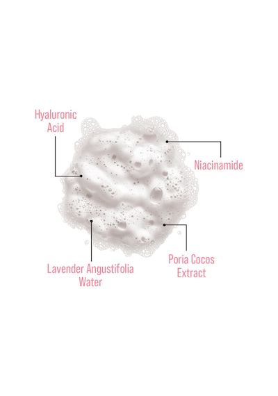 Skin Sensual Cleanser Foam With Lavender Angustifolia Niacinamide Hyaluronic Acid Temizleme Köpüğü