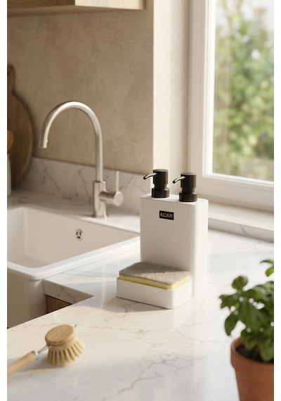 Marissa 2 Li Sıvı Sabunluk Beyaz - 740 Ml Beyaz
