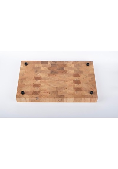 Meşe Endgrain Kesme Tahtası 40x28x4 Cm /%100 Doğal & Dayanıklı Ahşap, Bıçak Dostu Mutfak Yardımcınız Diğer