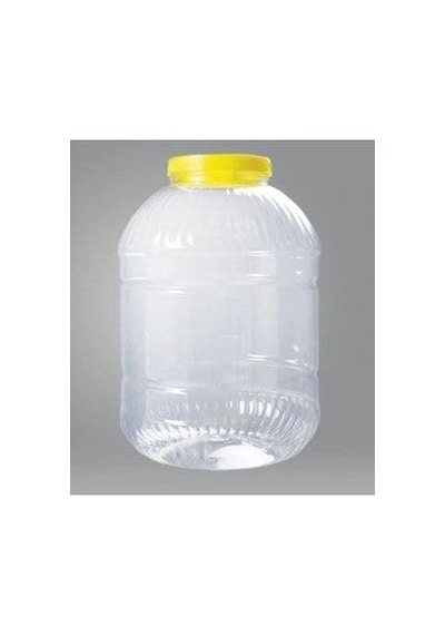 Kapaklı Şeffaf Gövde Turşu Bidonu 3 Litre Genel