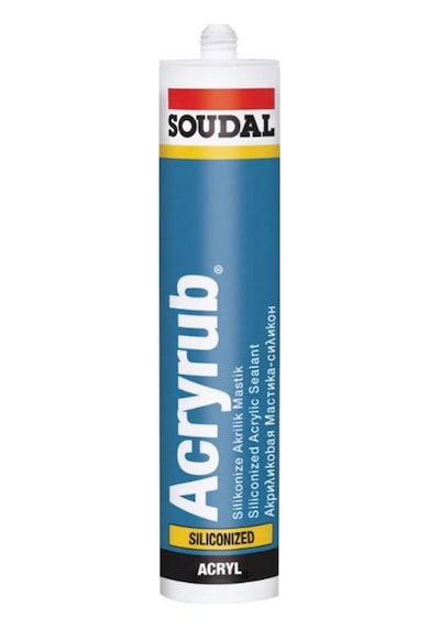 Periboia Soudal Silikonize Mastik Yapıştırıcı Siyah Renk 500gr Du