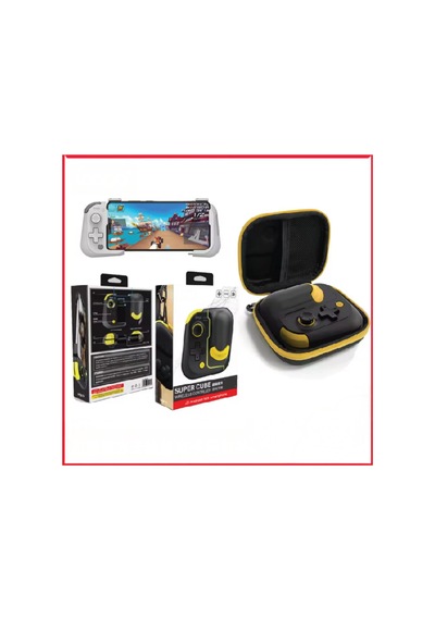 İos Android İçin Deforme Edilebilir Joystick Bluetooth Oyun Denetleyicisi Saklama Çantası İle