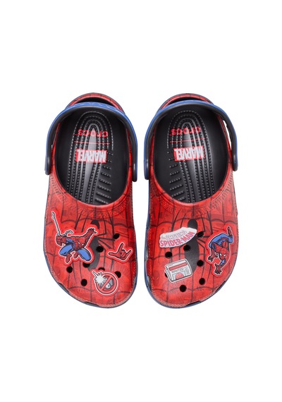 Crocs Spider Web Cl Clg K Çocuk Terlik-33149 Kırmızı-mavi
