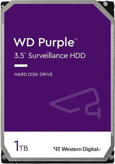 Wd Purple 3,5" 1tb 64mb 5400rpm Wd11purz
