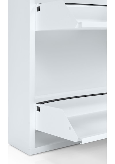 Ceha Kilitli Tablalı 4'lü Metal Ayakkabılık - Kar Beyaz K.AYK-2.4/B/P 9003/KL Beyaz Ceha Kilitli Tablalı 4'lü Metal Ayakkabılık - Kar Beyaz K.AYK-2.4/B/P 9003/KL Beyaz