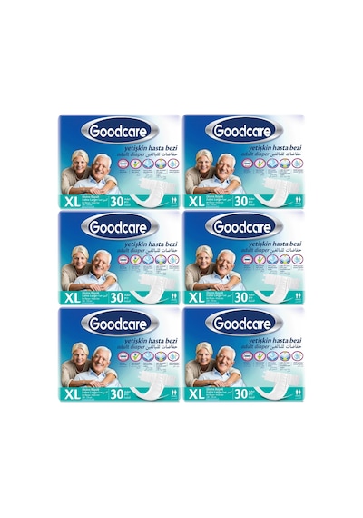 Goodcare Hasta Bezi Yetişkin Bel Bantlı Tekstil Yüzey Xl180 Adet XL