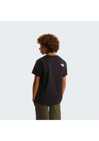 The North Face B Mountaın Nıght Relaxed Ss Tee Genç Tişört Nf0a8g1ujk31 Siyah