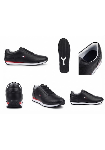 Growish Gd0138 Hakiki Deri Günlük Kullanım Darbe Emici Termoaktif Hafif Taban Spesifik Siyah Renk Casual Spor Klasik Sneaker Ayakkabı Growish Gd0138 Hakiki Deri Günlük Kullanım Darbe Emici Termoaktif Hafif Taban Spesifik Siyah Renk Casual Spor Klasik Sneaker Ayakkabı