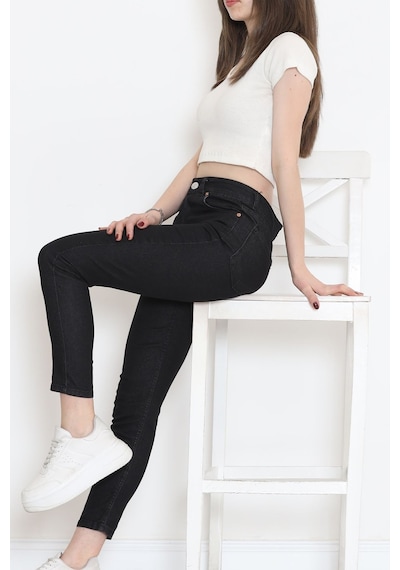 Mokashopin - Dar Paça Kot Pantolon Koyufüme - 18223.1431. 001