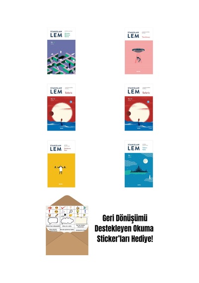 Stanislaw Lem 6 Kitap Set + Okuma Sticker'ları