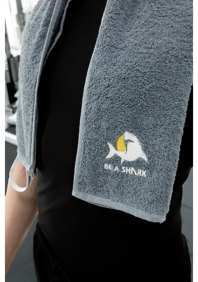 Sporcu Antrenman Havlusu Gym Fitness Plates Boks Tenis Spor Havlu Petrol